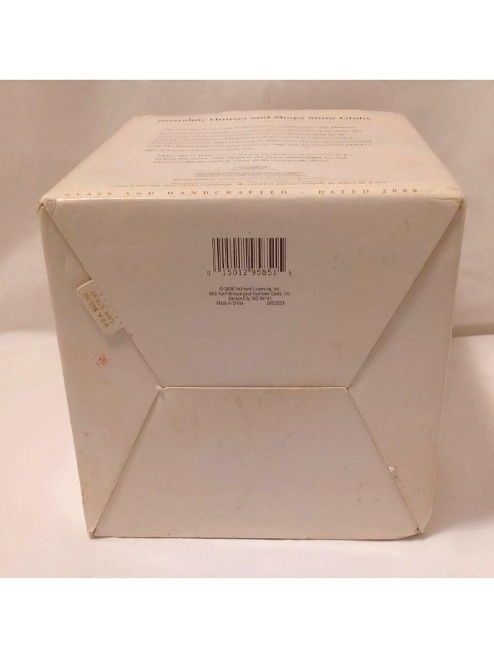 Hallmark Keepsake 2006 Nostalgic House & Shops snow globe Rare Hard to Find READ - Picture 16 of 16